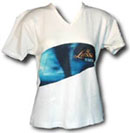 ladies styled printed t shirt